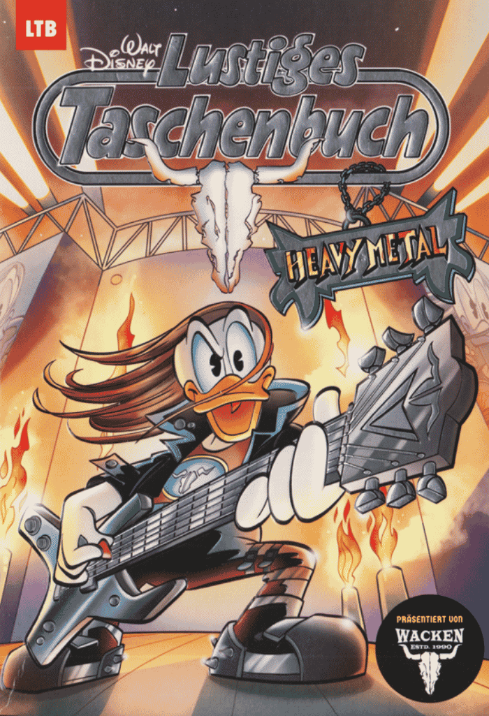 Lustiges Taschenbuch Heavy Metal - Beispielfoto